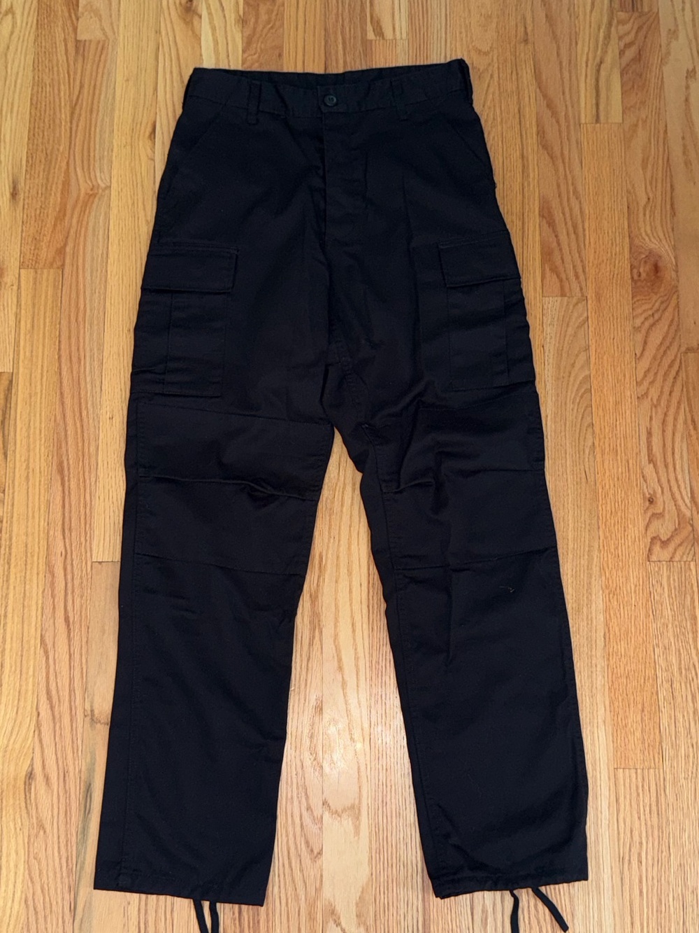 Men's Black Tactical Cargo Pants